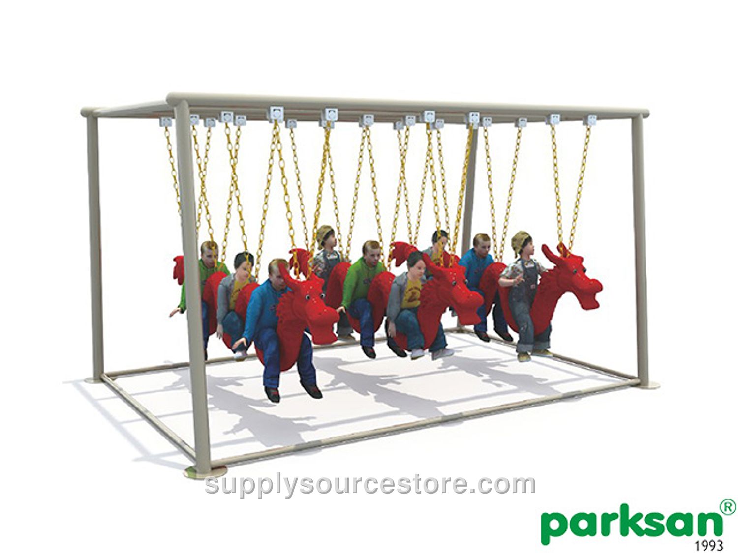 3-Piece Dragon Swing Set