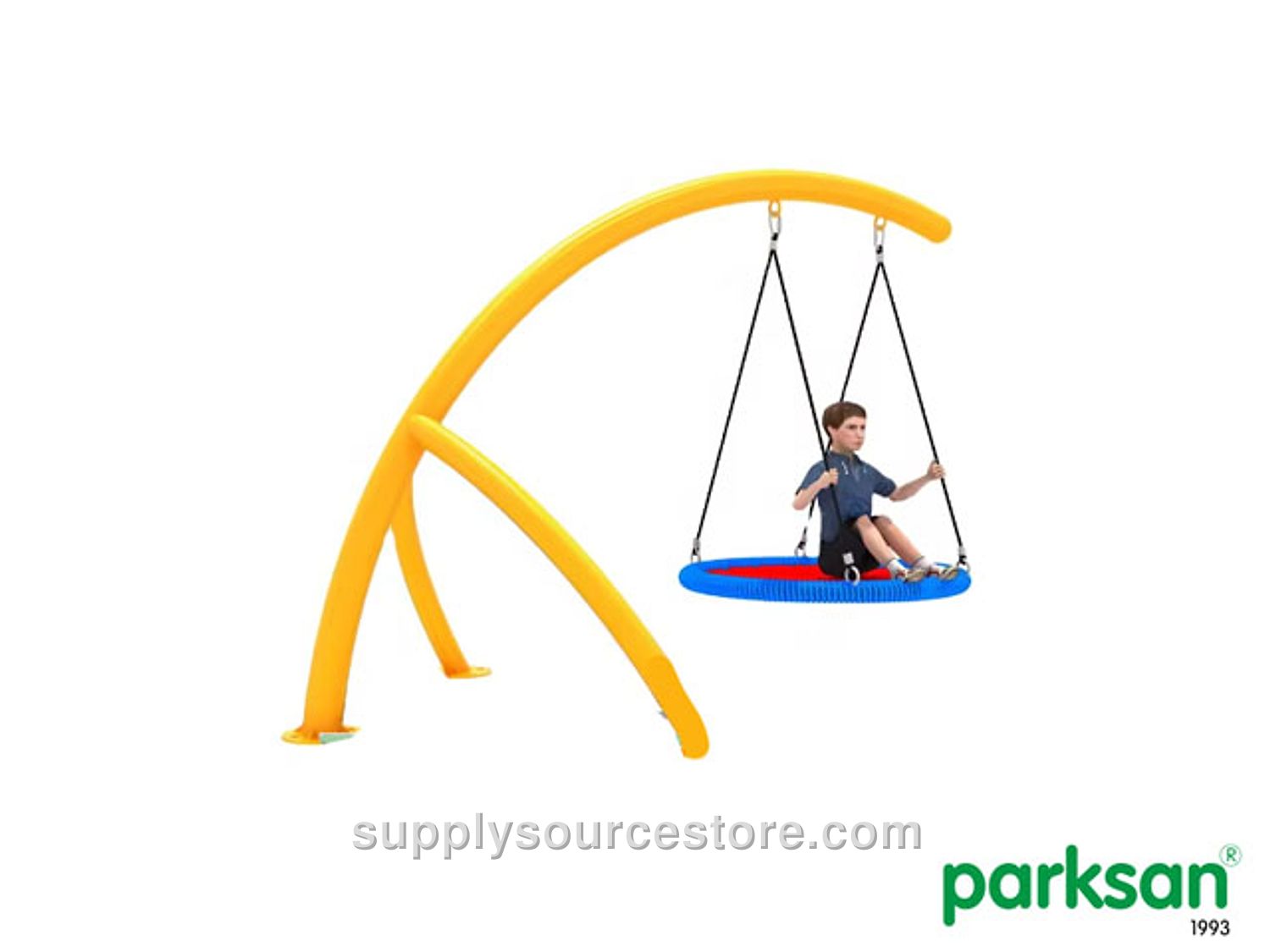 Double-Connected Infant Swing Set