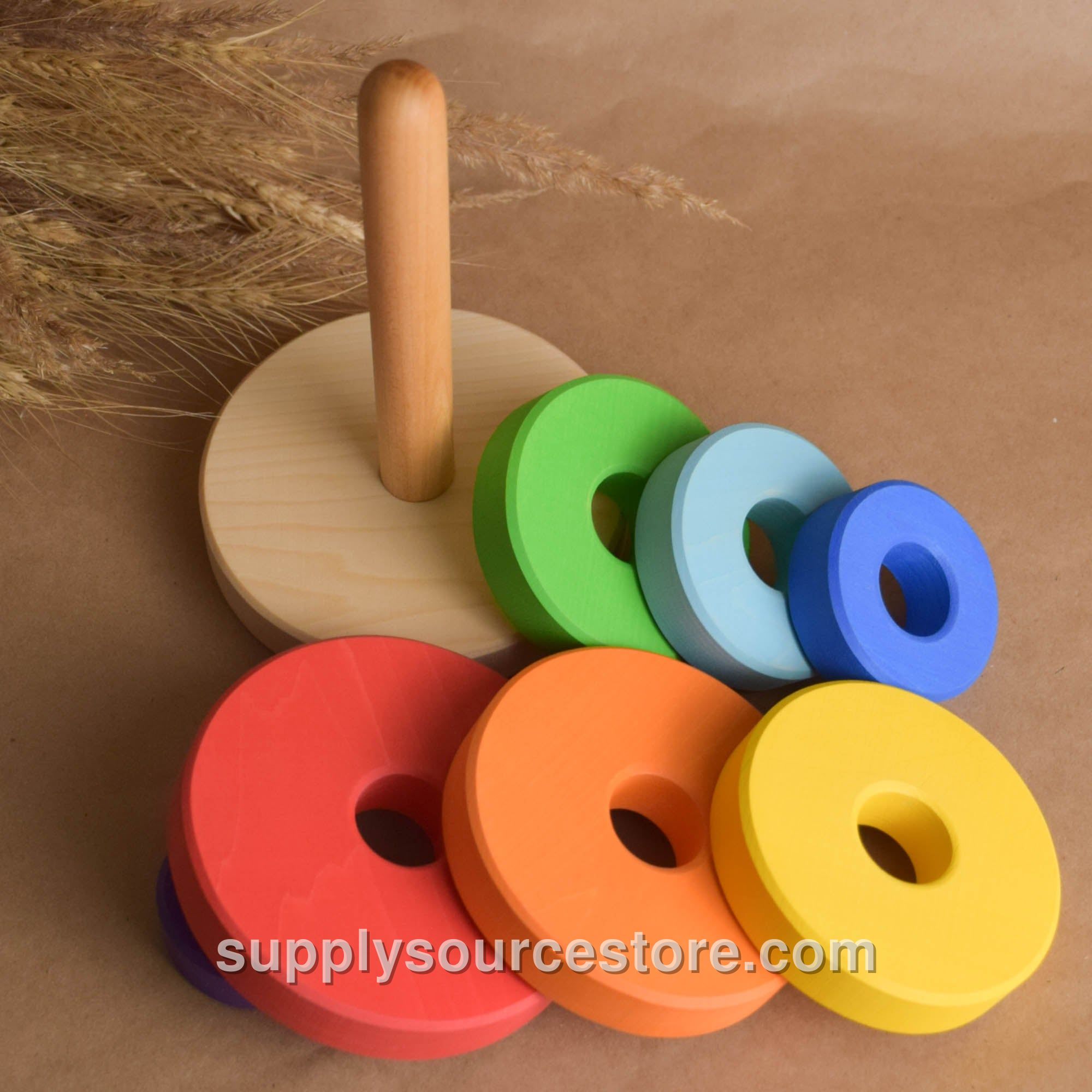 Rainbow Ring Stacking Toy