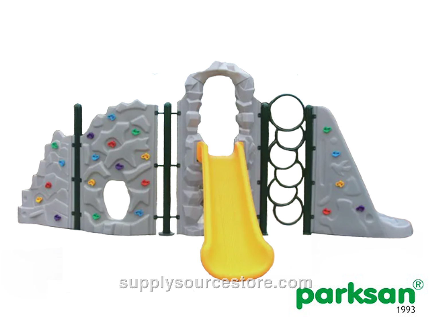 Rock Climbing Set with Slide