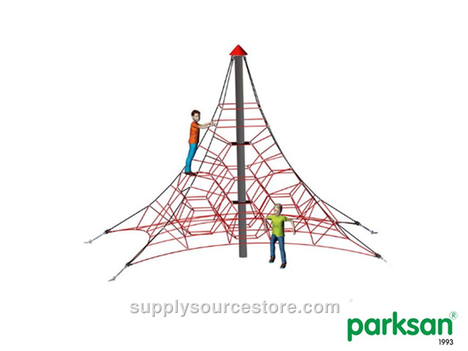 Pyramid Rope Climbing Tower (4 m (157 in))