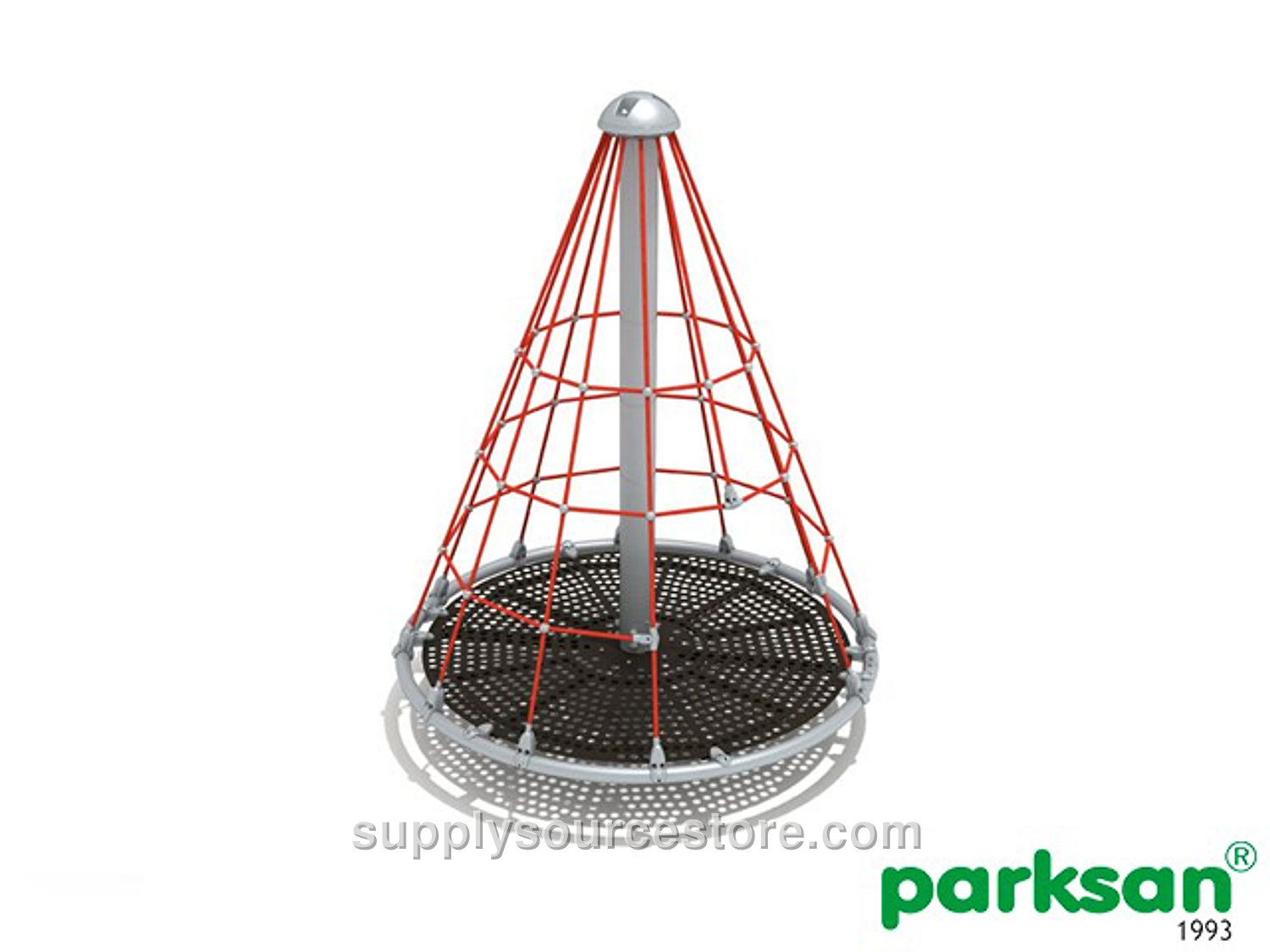 Merry-Go-Round Rope Climbing Play Tower (2.5 m (98.4 in))