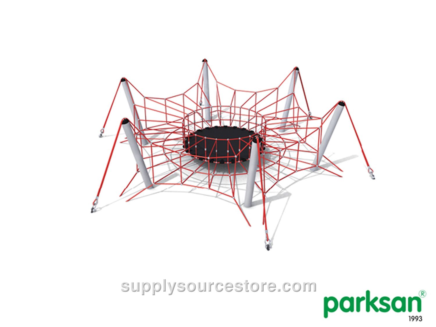 Spider Climbing Rope and Trampoline