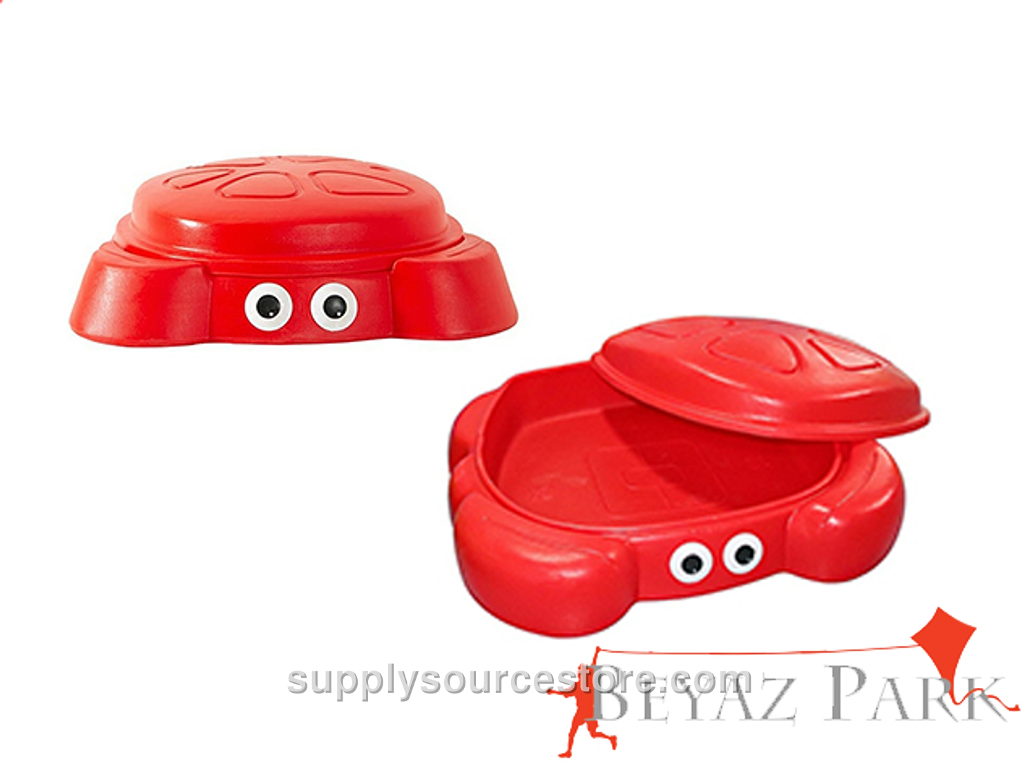 Crab Lid Sand Box