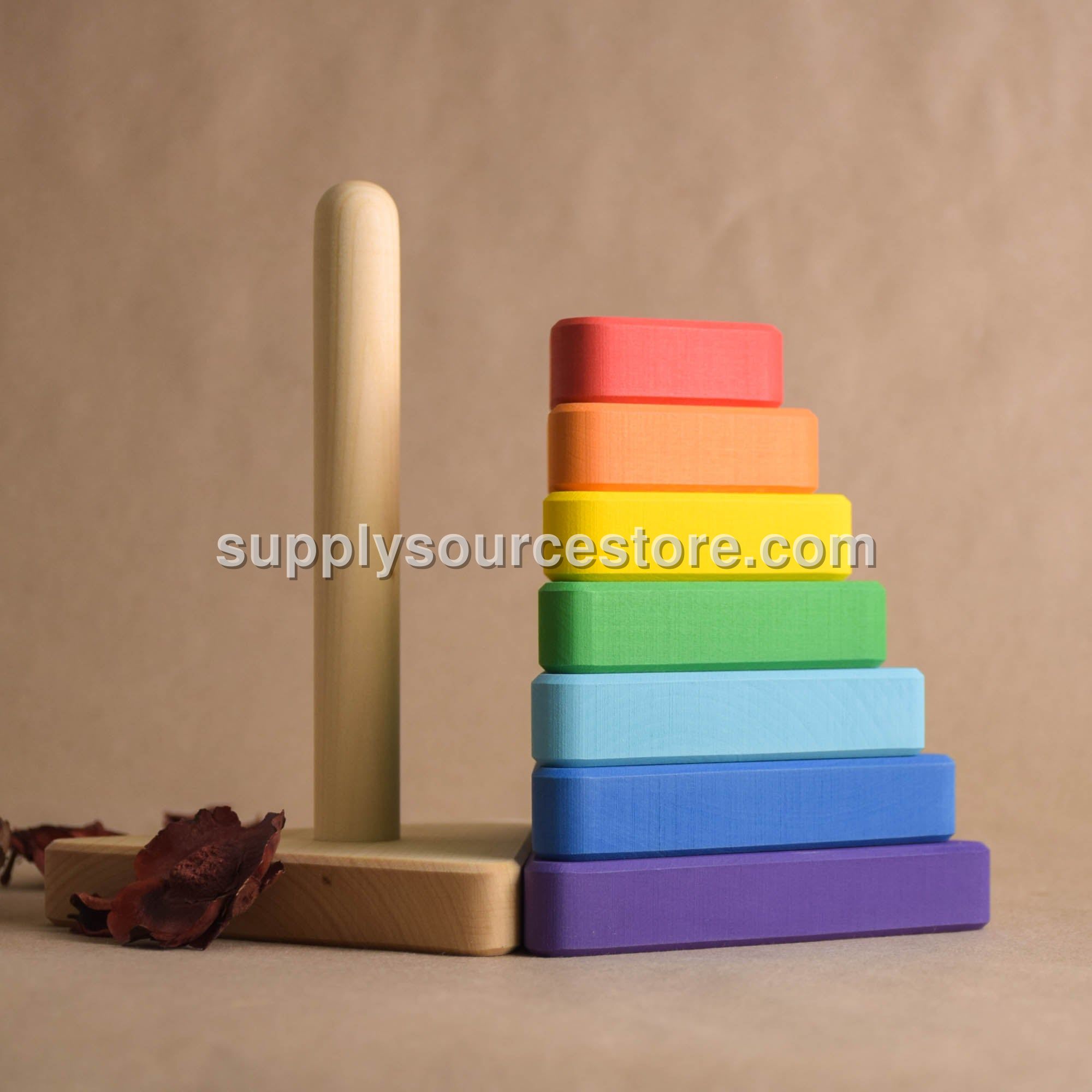 Ring Stacking Toy Triangle