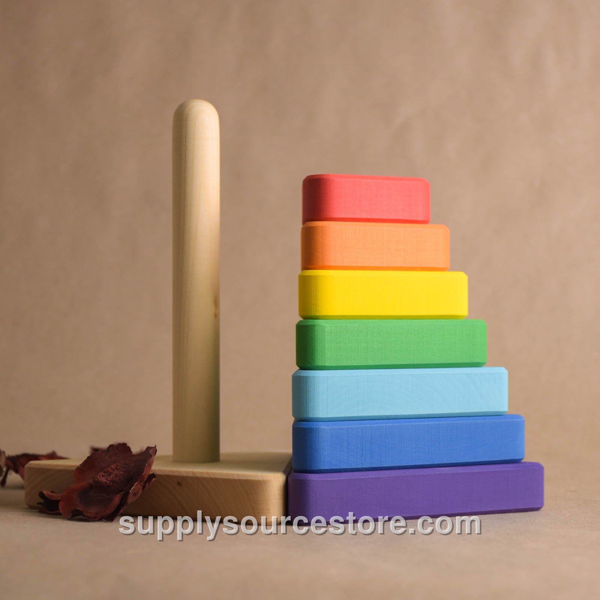 Ring Stacking Toy Triangle