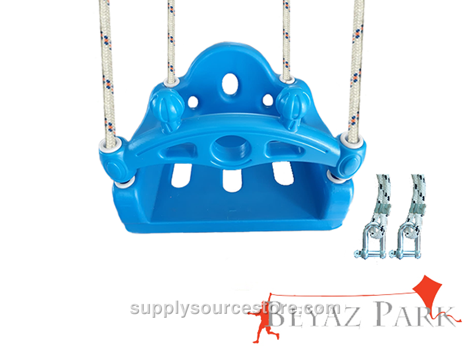White Park – 02 – Enclosed Children's Swing Seat (Rope)