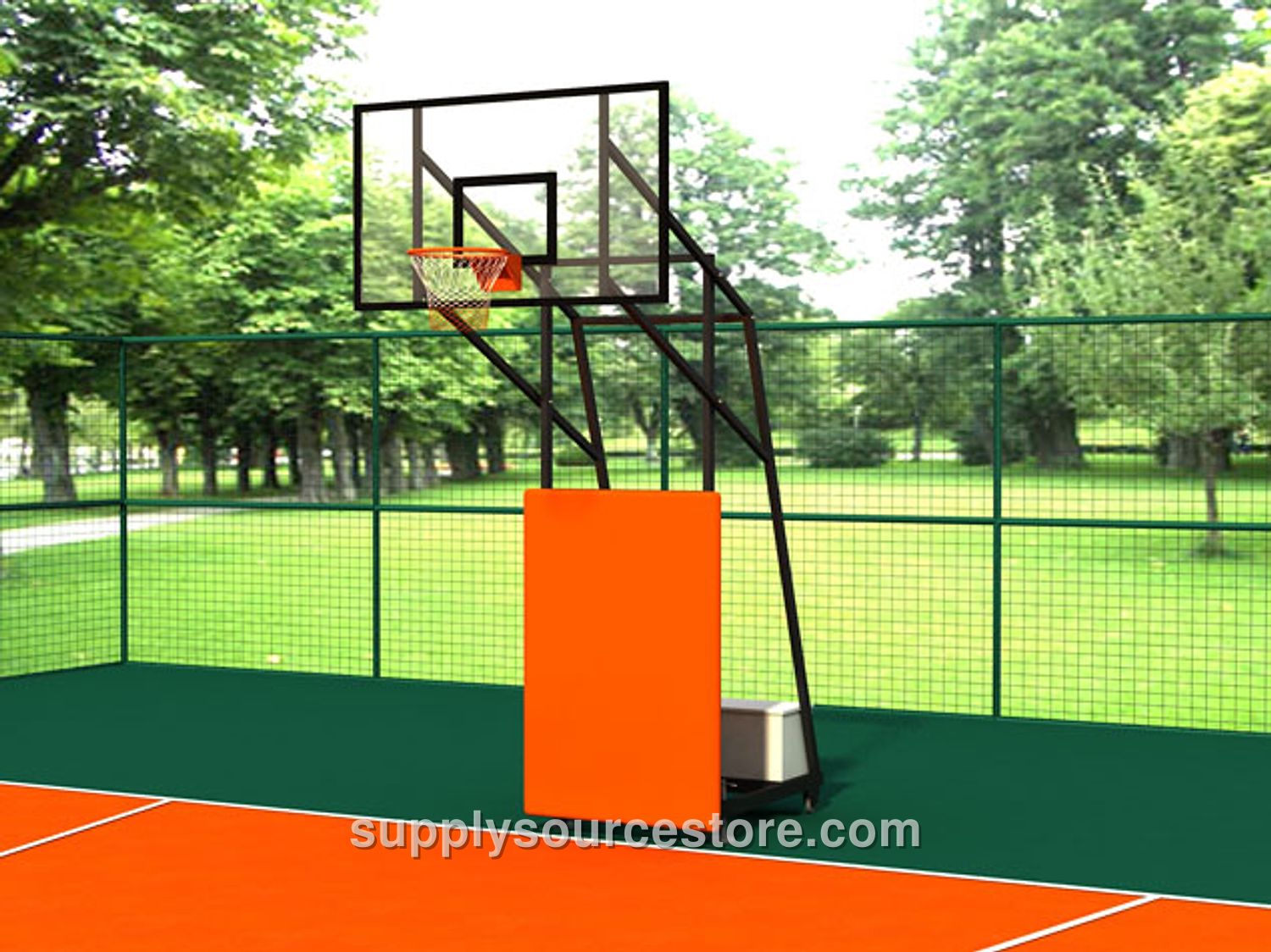 White Park – 07 – Four-Leg Basketball Hoop-60297