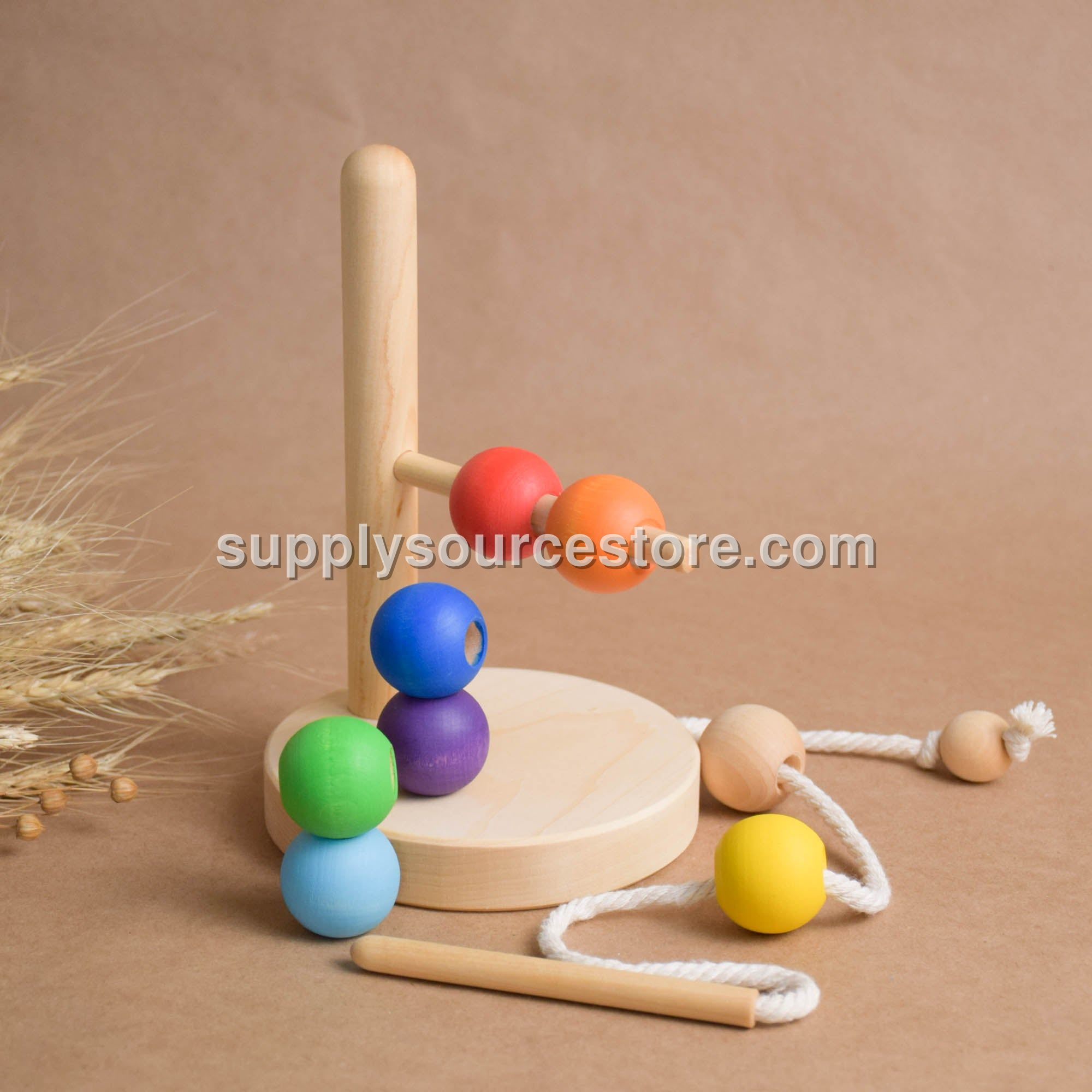 Horizontal Ring Stacking Toy
