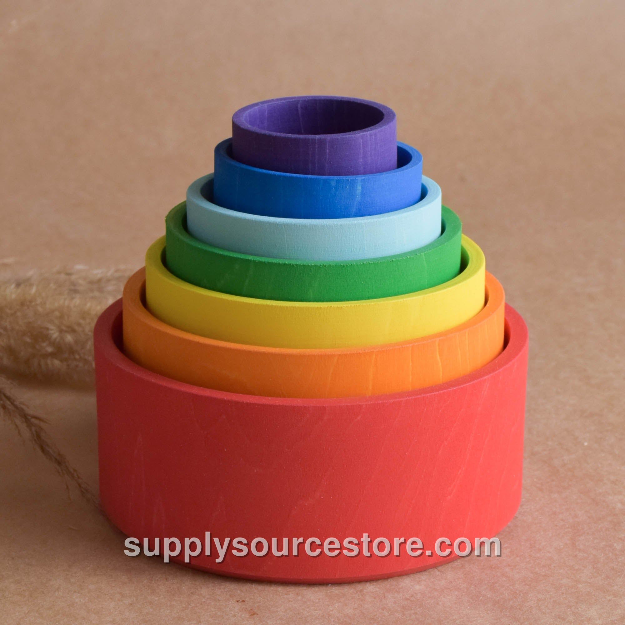 Rainbow Nesting Bowls Elongated