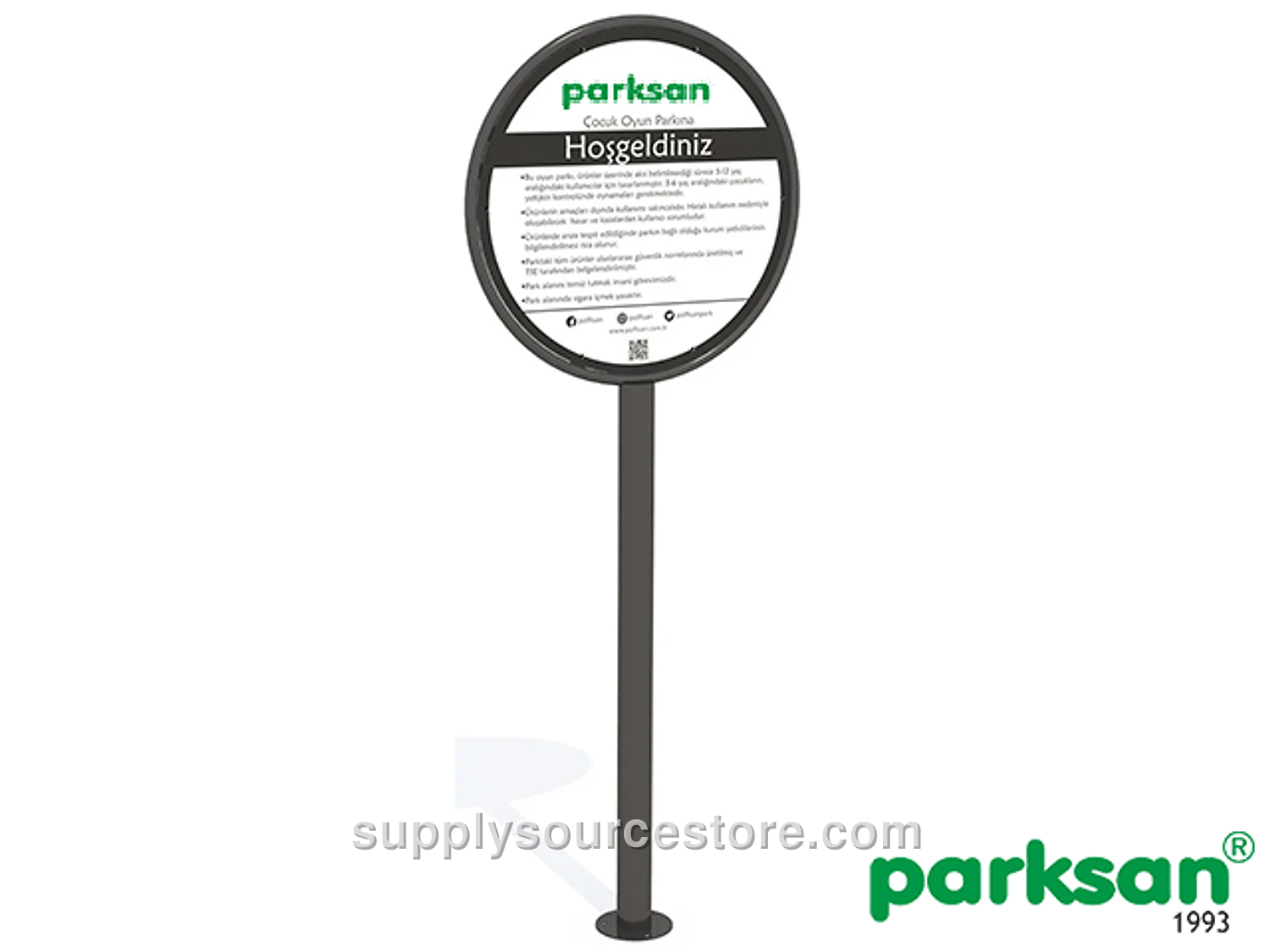 UP 01 – Safety Warning Sign