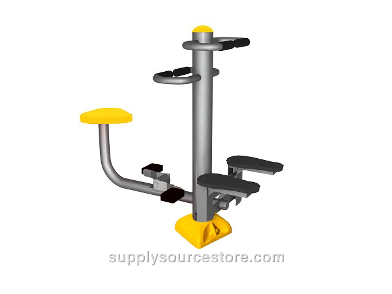 White Park 09-81164 Playground Exercise Equipment (Conditioning Bike and Step Exercise Equipment)