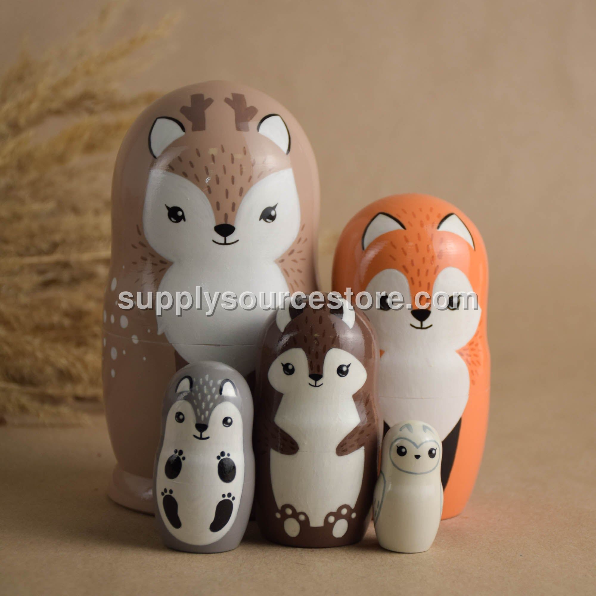 Forest Animals Matryoshka Dolls