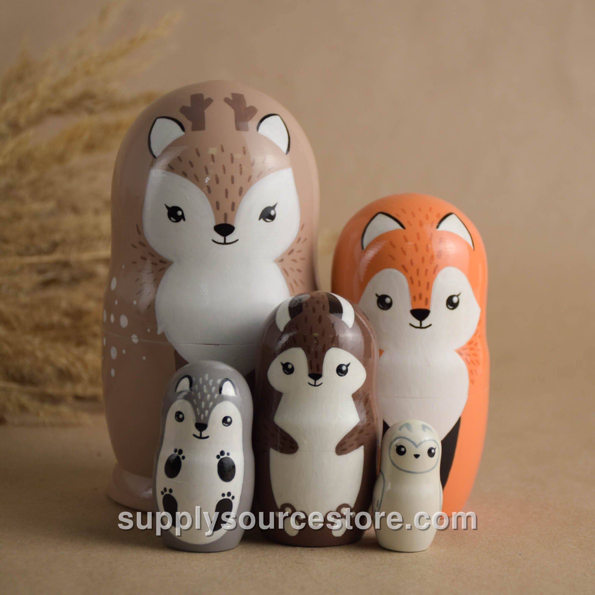 Forest Animals Matryoshka Dolls