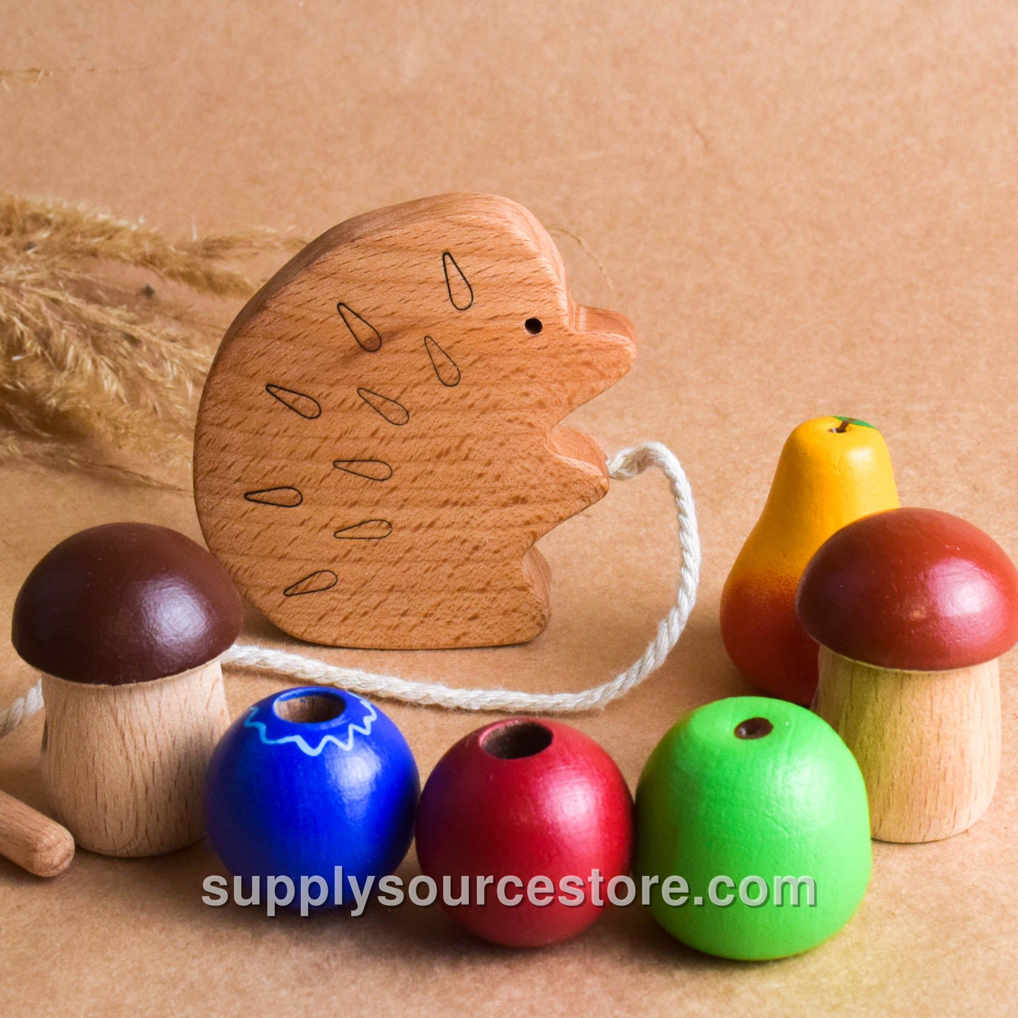 Hedgehog Lacing Toy