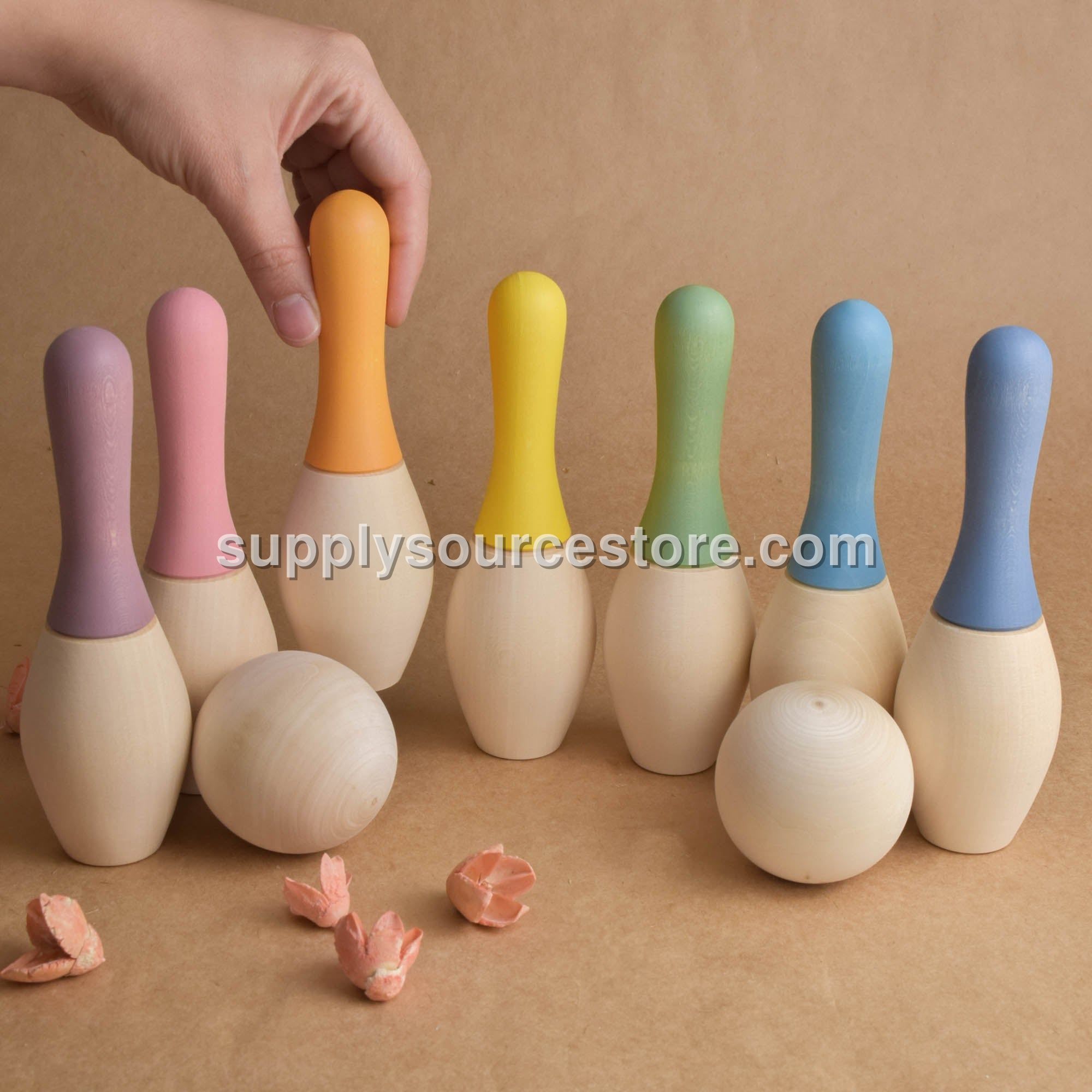 Pastel Mini Bowling Game