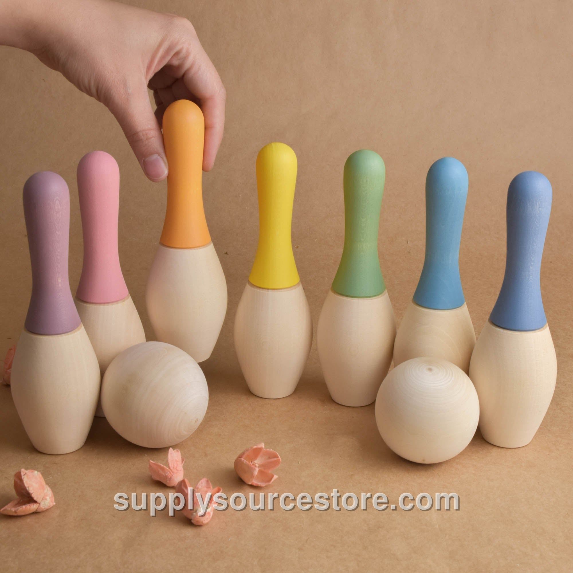 Pastel Mini Bowling Game