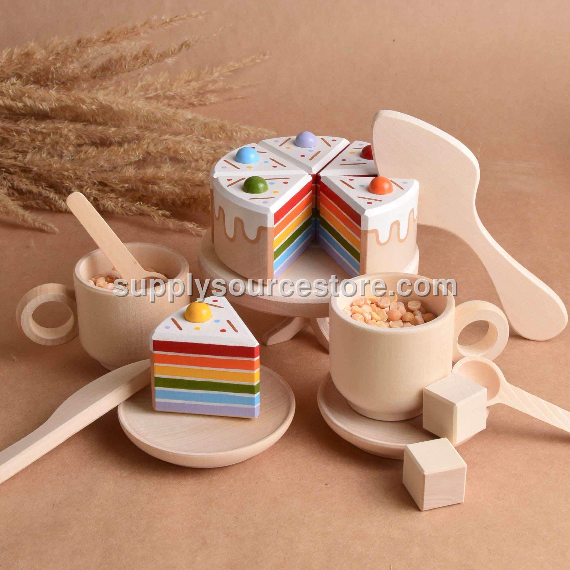 Rainbow Cake set