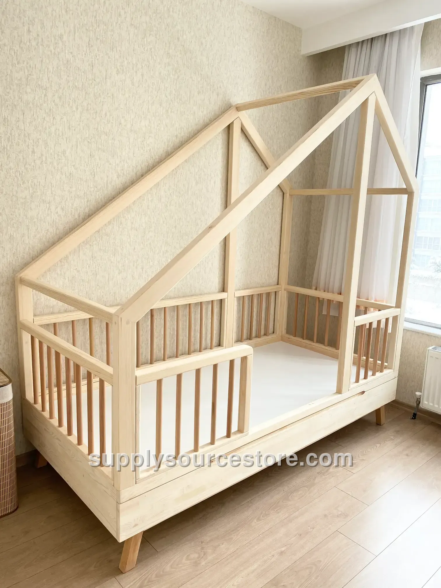 Wooden Branch Montessori Bed