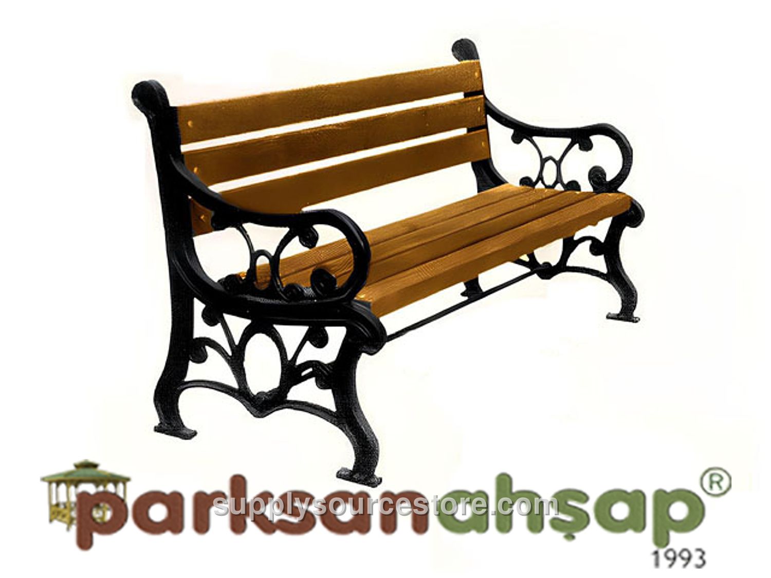 Cast Leg Bench 153(L)x60(W)x80(H)