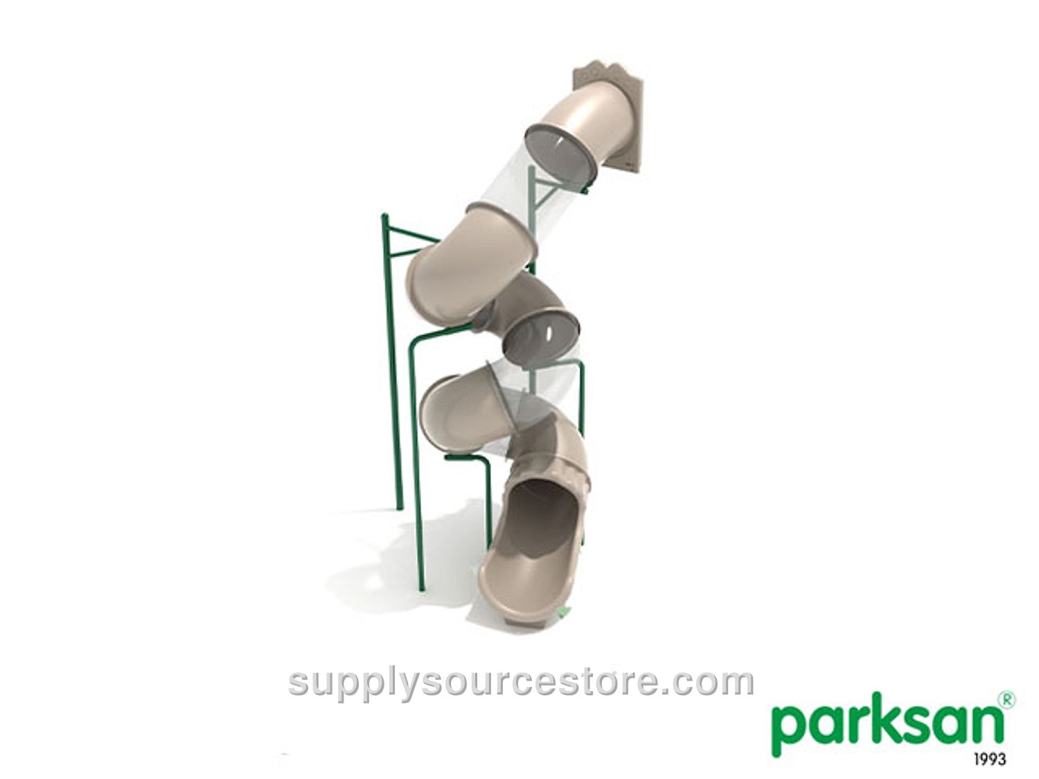 PYP 340B – Spiral Tube Slide, Platform Height 450 cm (177 in)