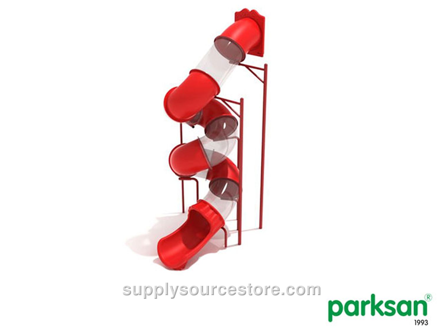 PYP 340A – Spiral Tube Slide, Platform Height 450 cm (177 in)
