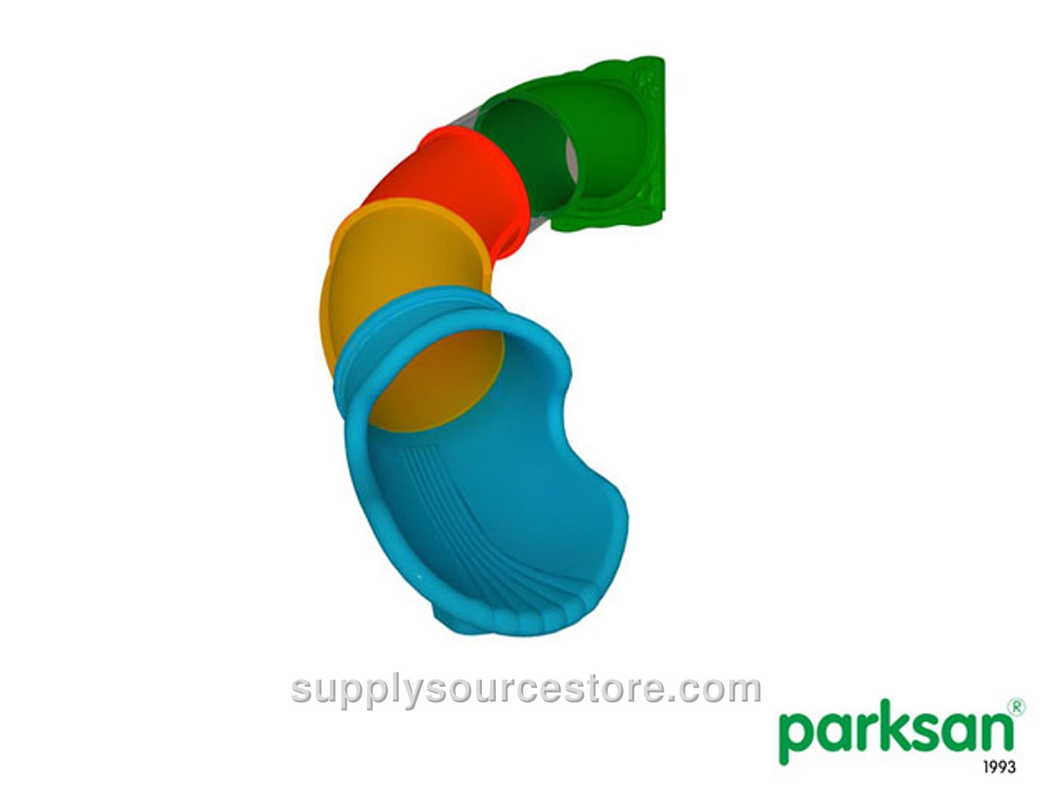 PYP 302 – Transparent Tube Spiral Slide 200 Cm (78.7 in) (Polyethylene)