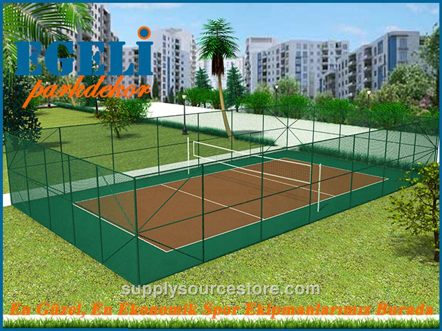18 – Volleyball Court