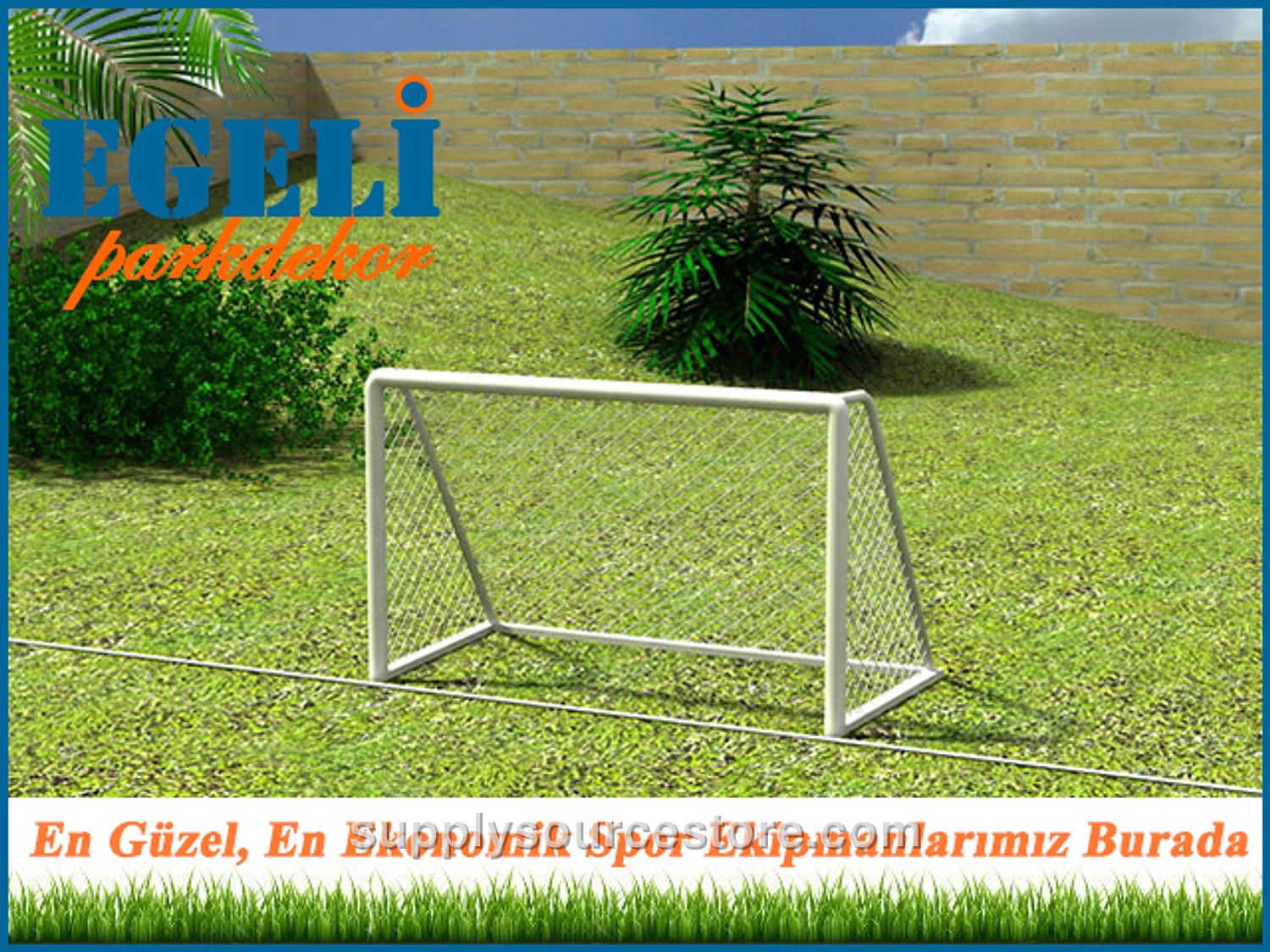 Miniature Football Castle