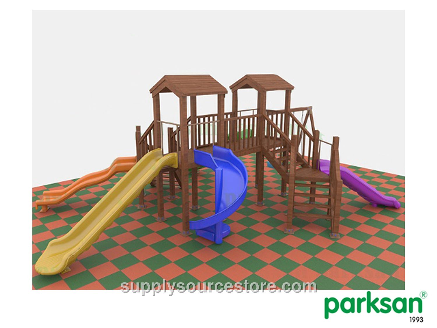 Wooden Playground Play Set (Eco Series)