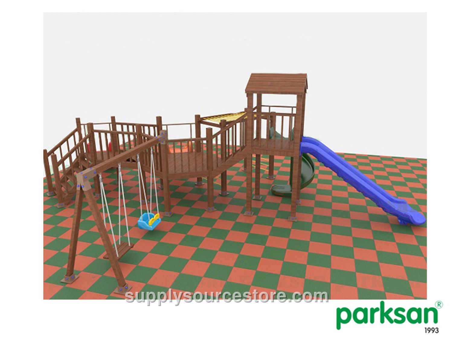 51510 – Wooden Playground Set (Eco Series)