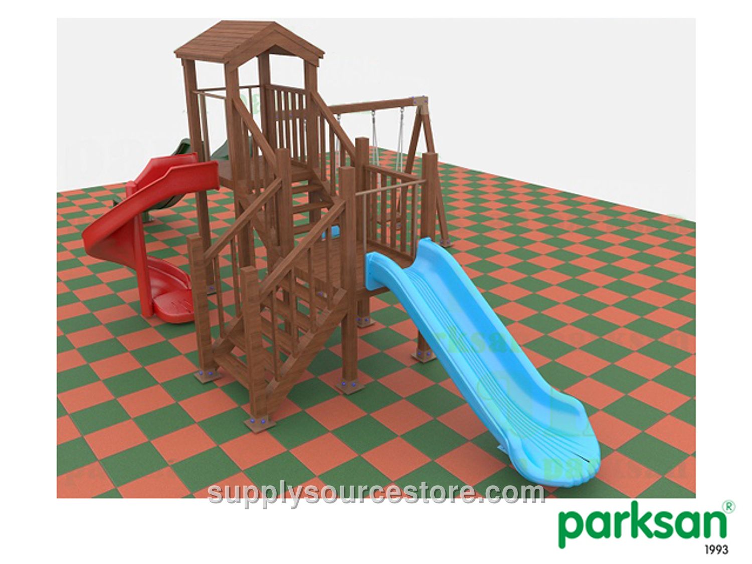 51506 – Wooden Children’s Playground (Eco Series)