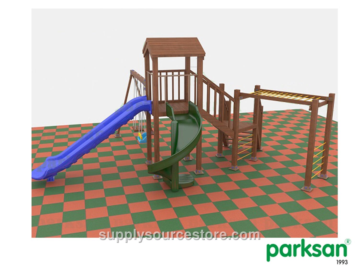 Wooden Playground Play Set (Eco Series)
