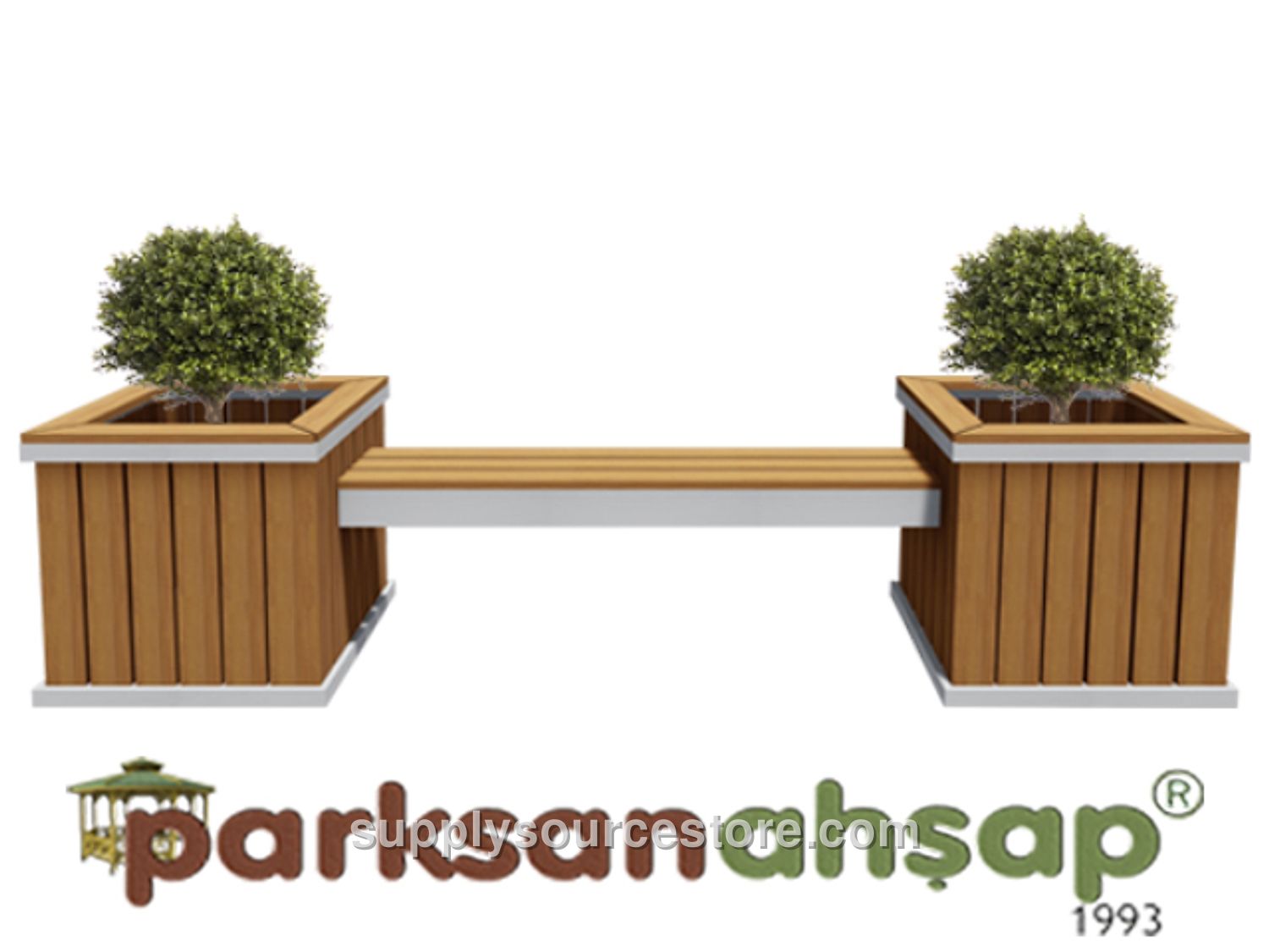 Wooden Pot Bench 240(L) x 60(W) x 60(H)