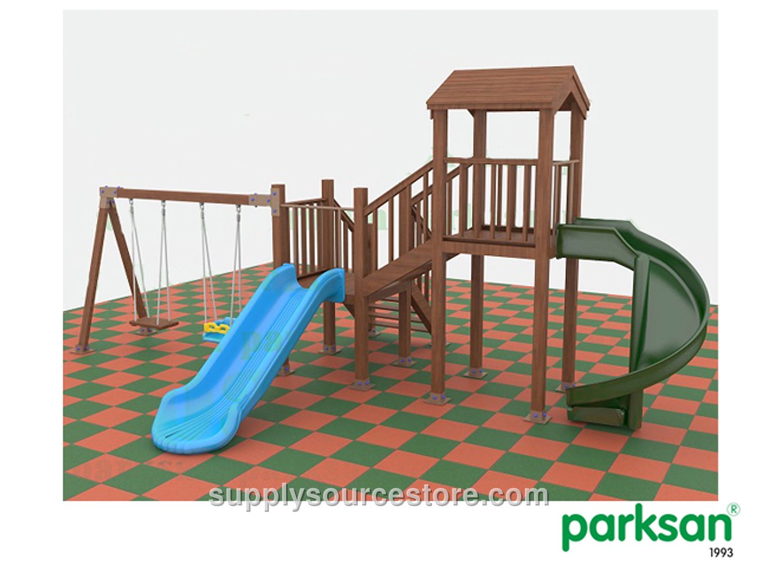 51504 – Wooden Playground Play Set (Eco Series)