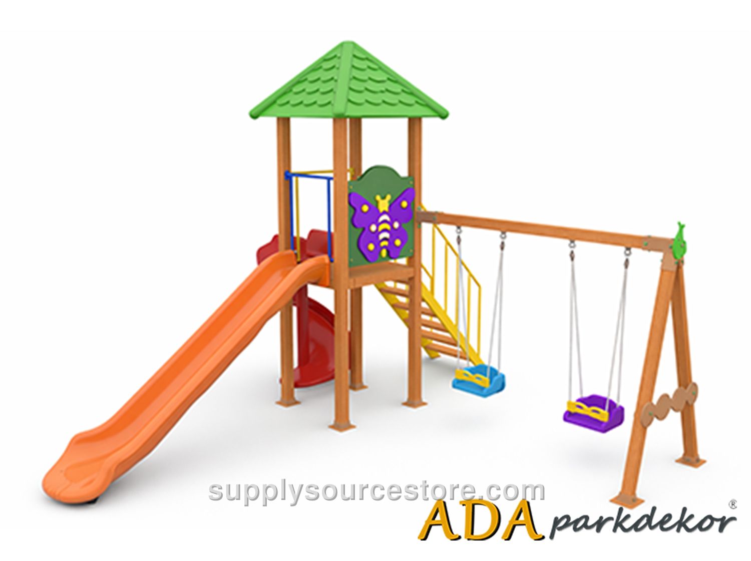 Wooden Series Kids Playground