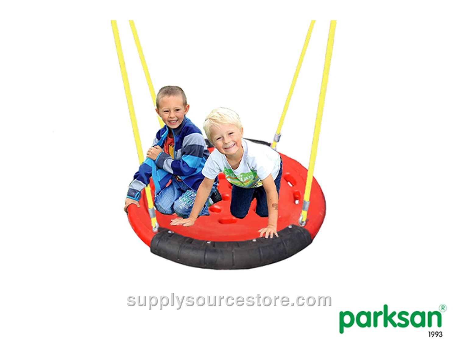 Impact-Absorbing Rubber-Buffered Caterpillar Swing Seat