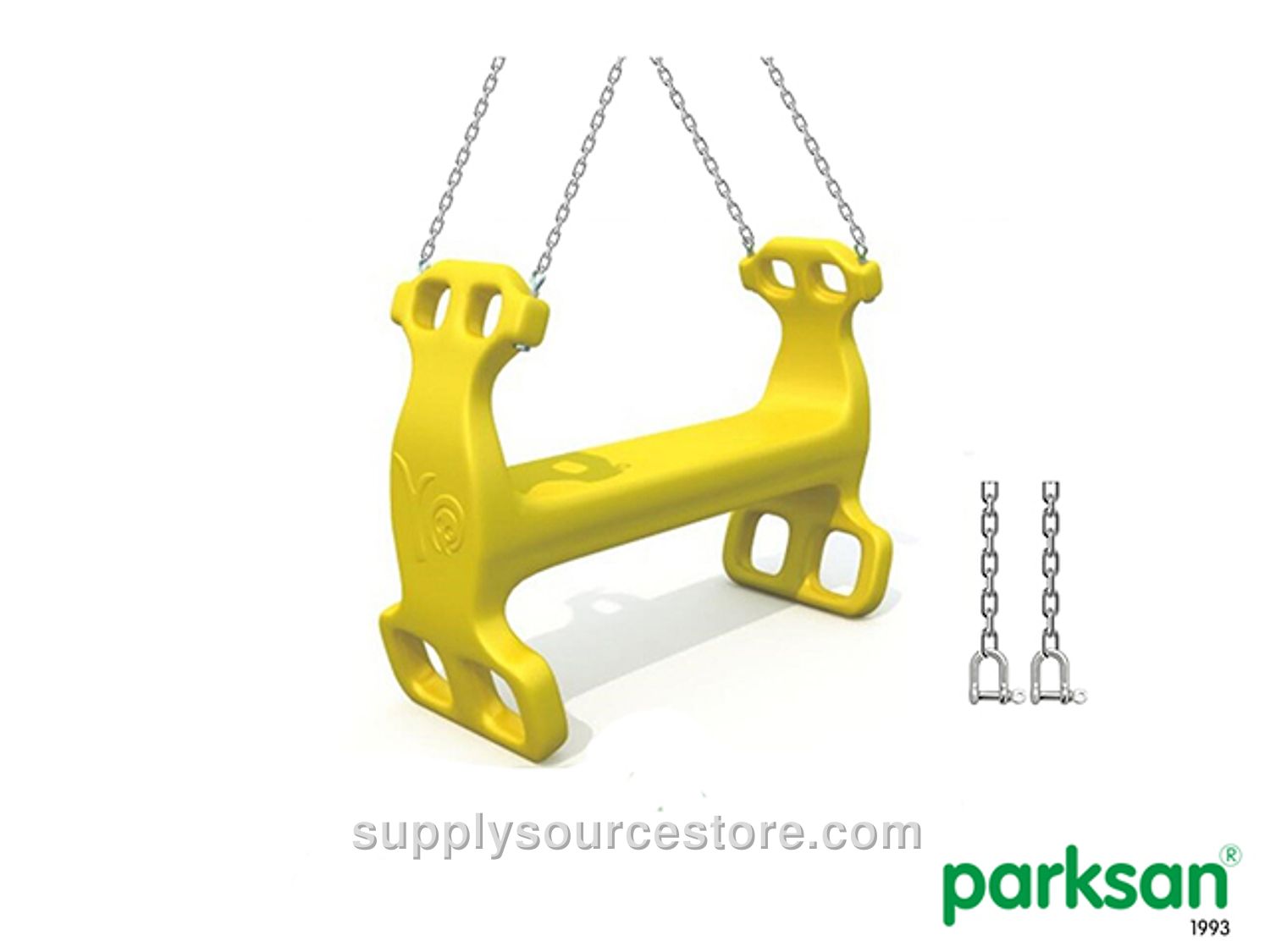 Two-Seat Fixed Swing