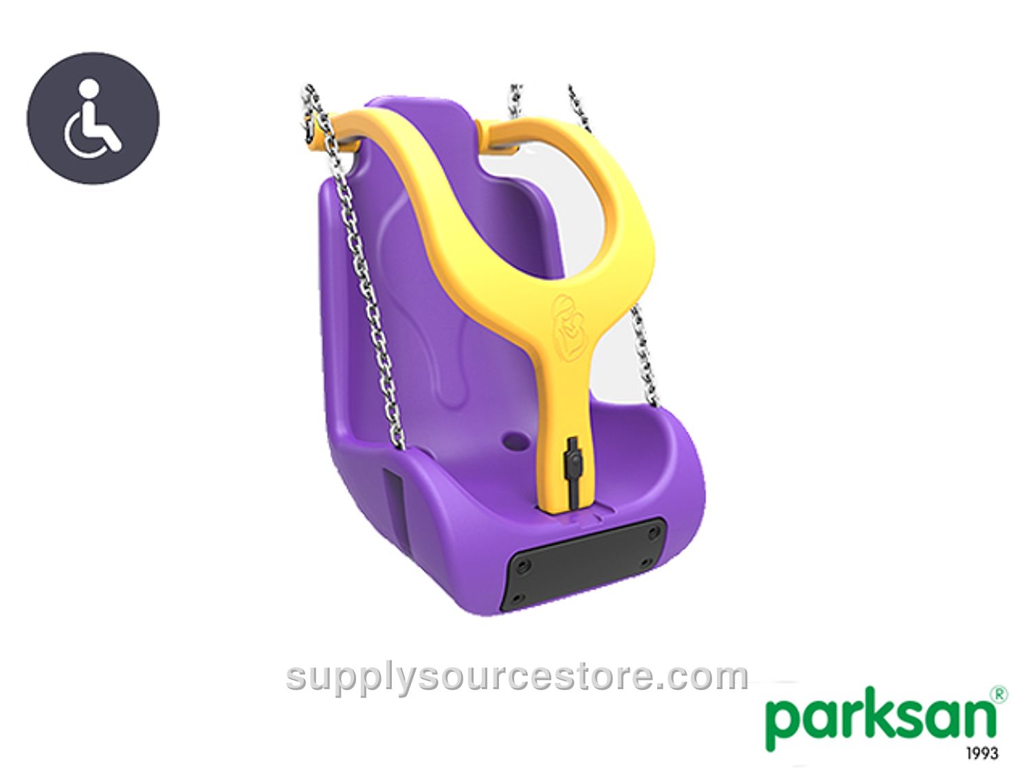 Accessible Swing Seat with Chains