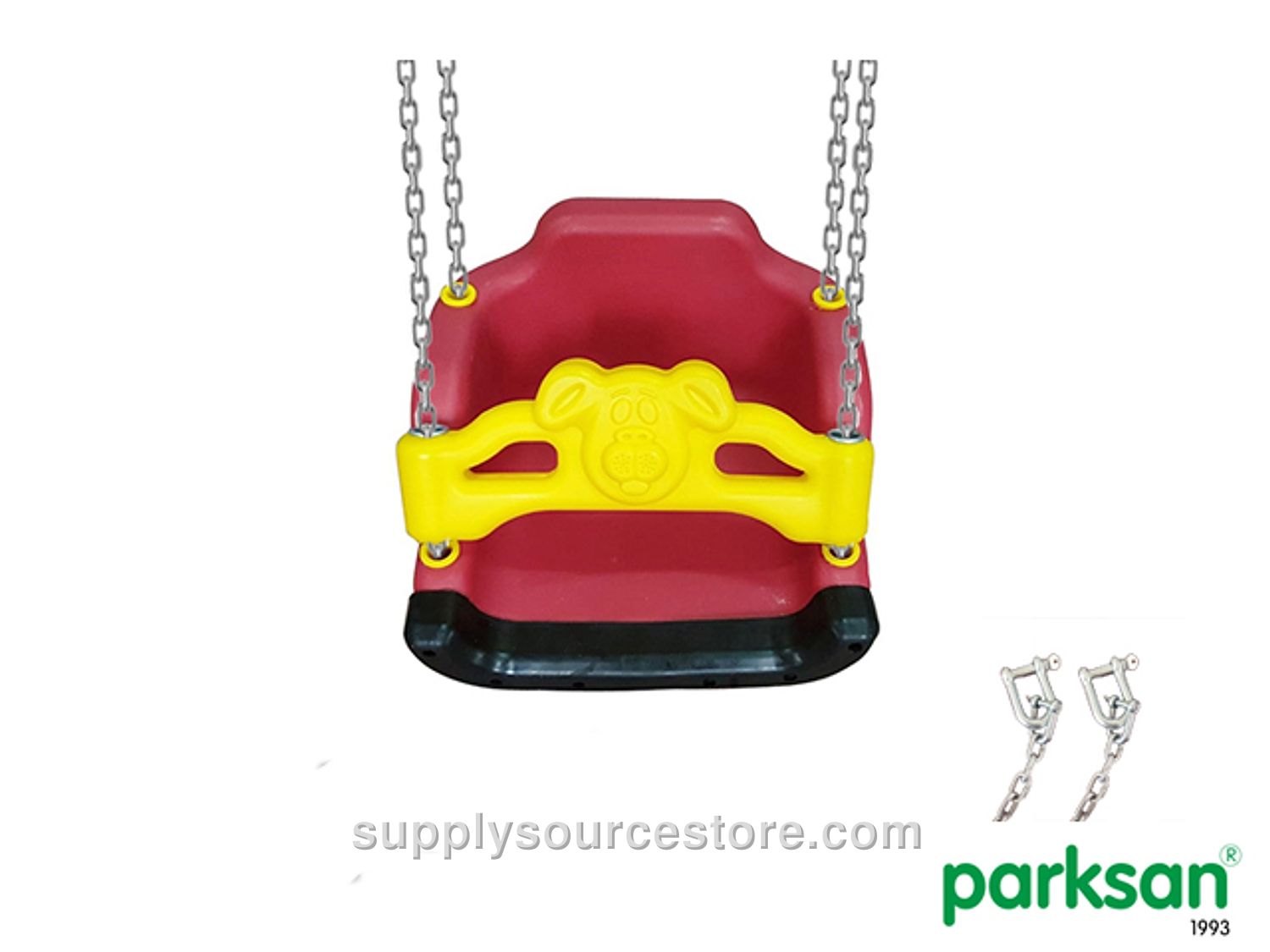 Shock-Absorbing Rubber Cushion Swing Seat