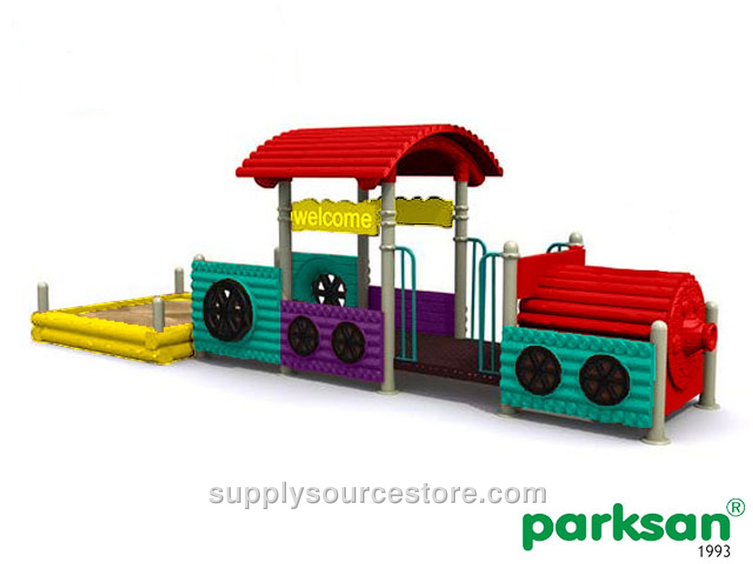 Children's Playground (Train Series)