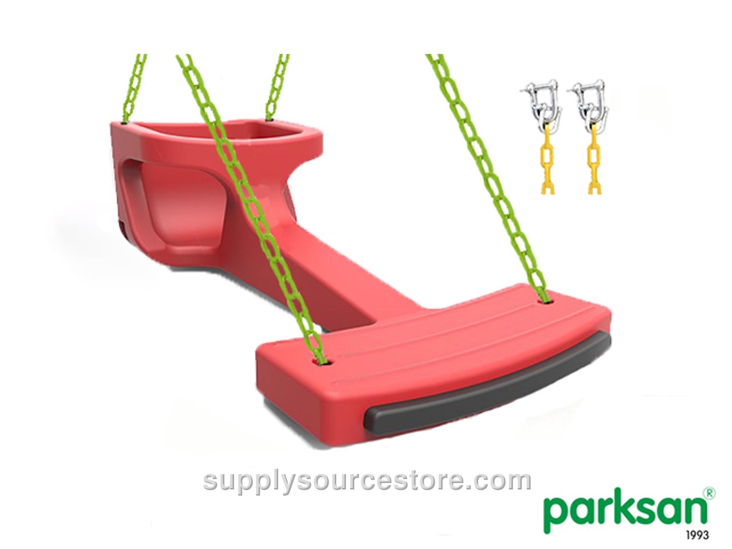 Mother’s Lap Swing Seat with Plastic-Covered Chain