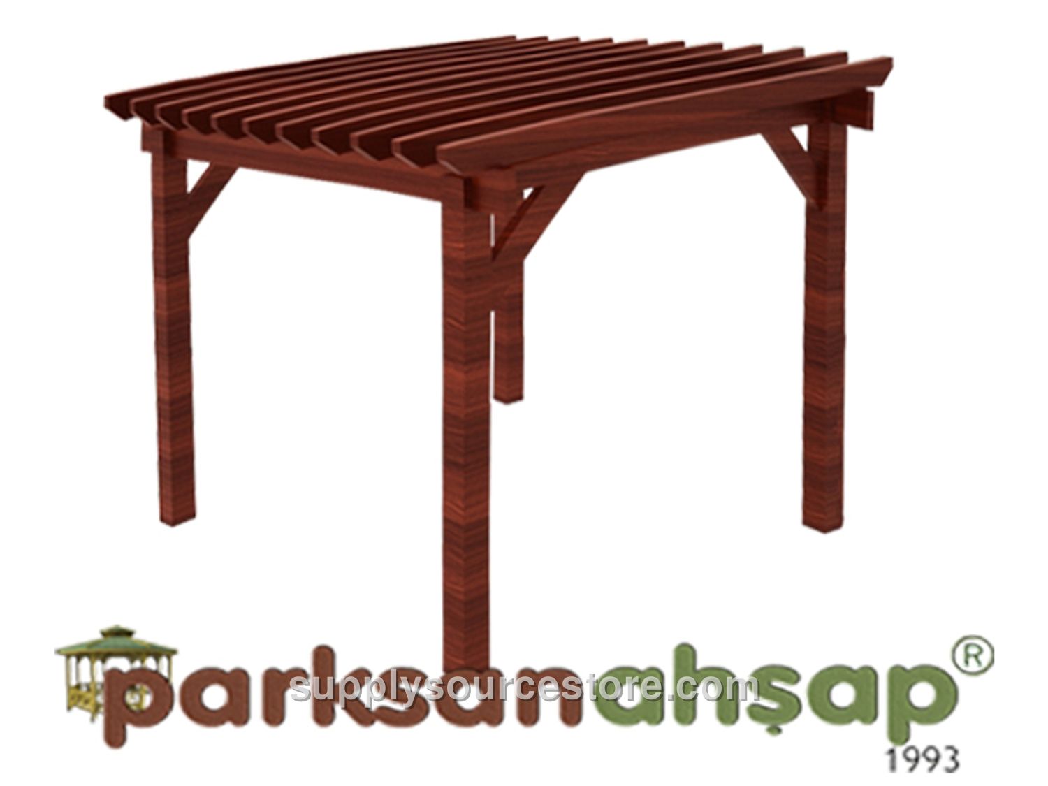 Wooden Pergola 250(L) x 300(W) x 250(H)