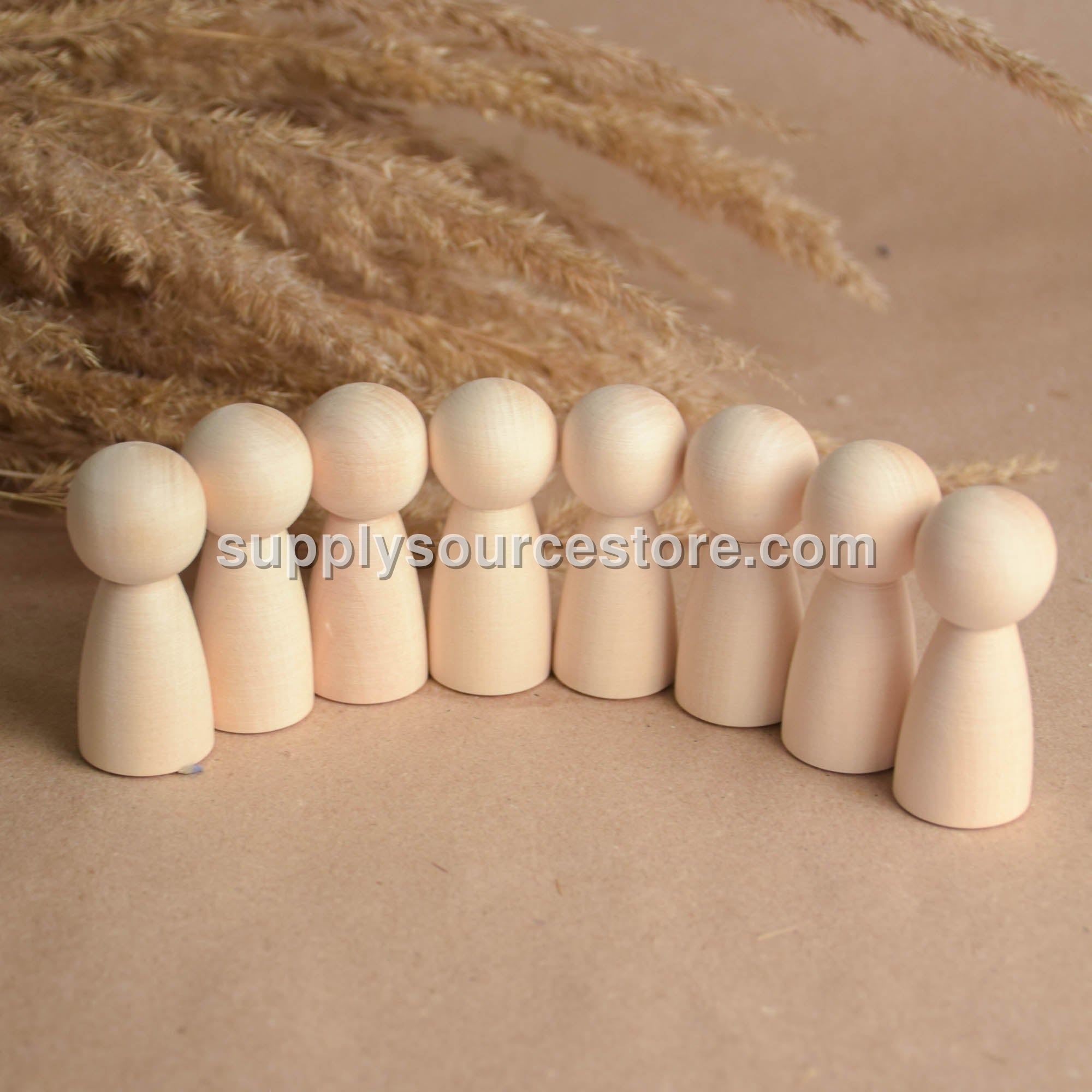Natural Peg Dolls Moms