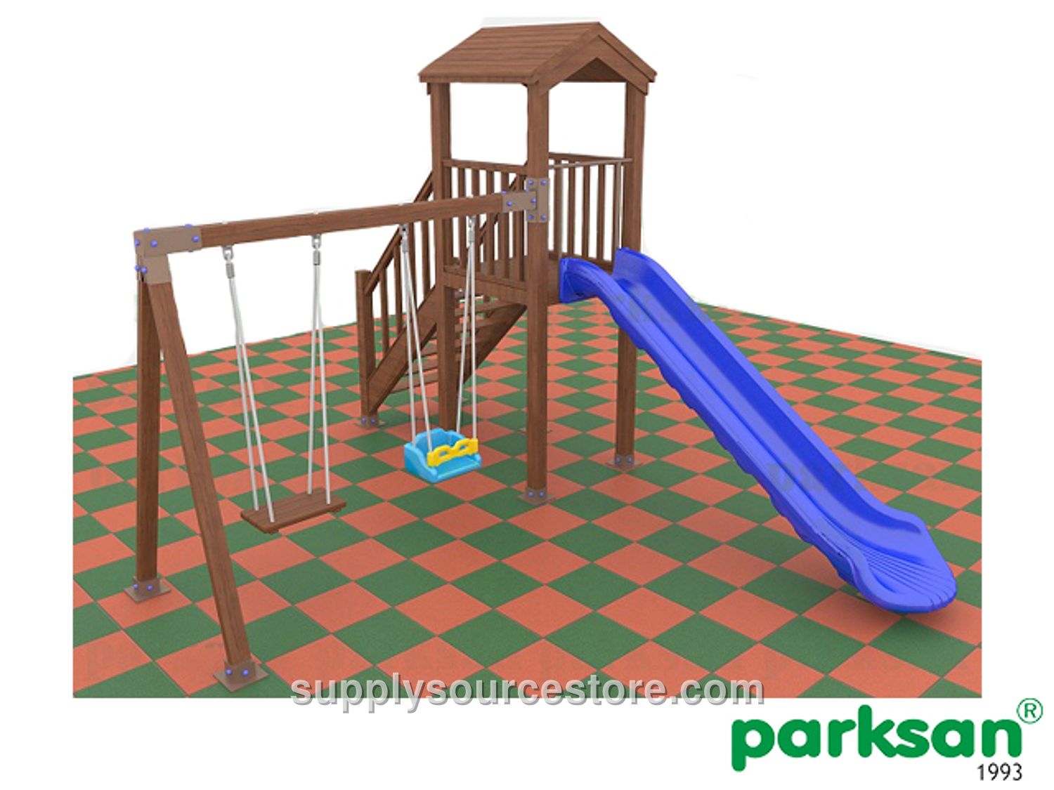 51501 – Wooden Playground Set (Eco Series)
