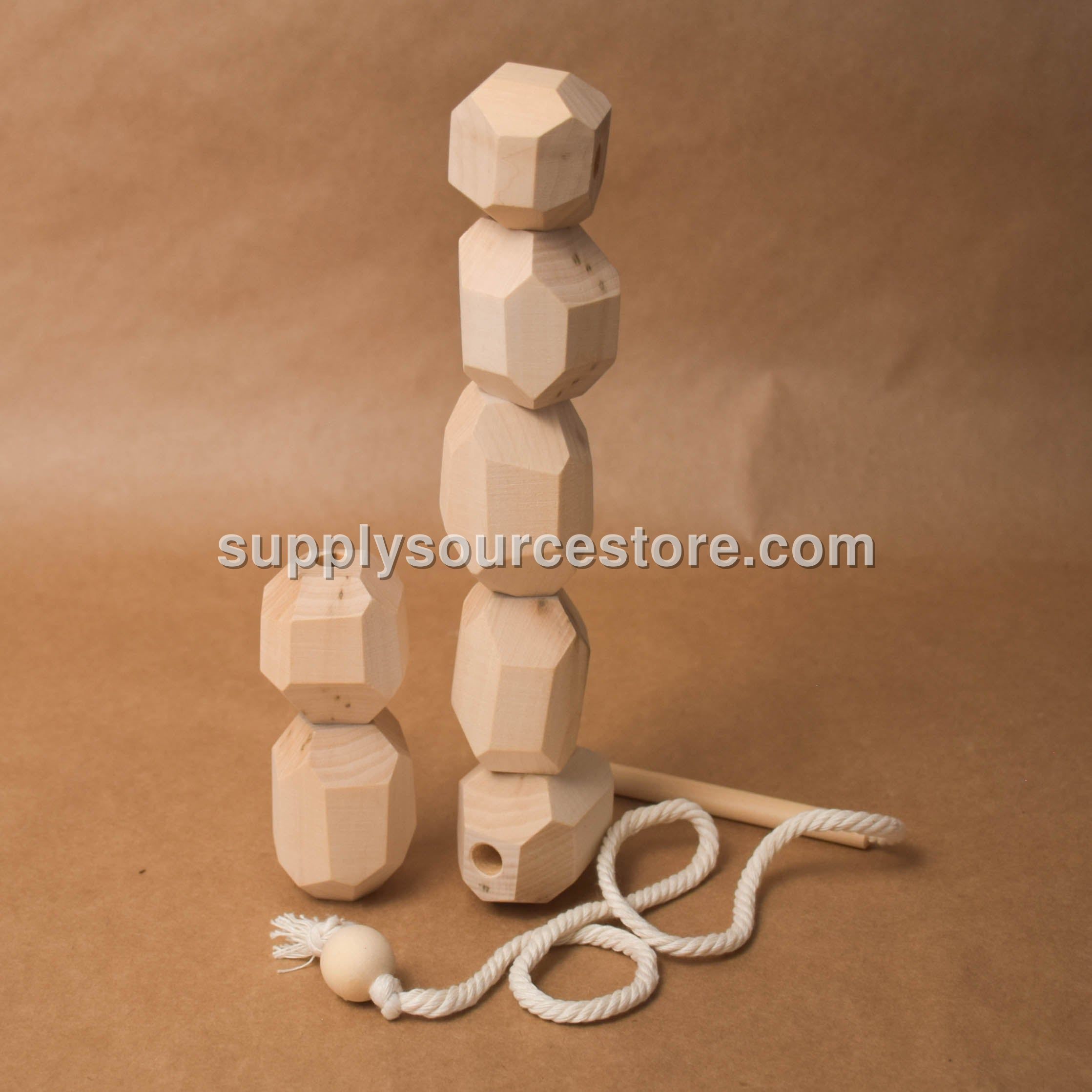 Natural Lacing Stones