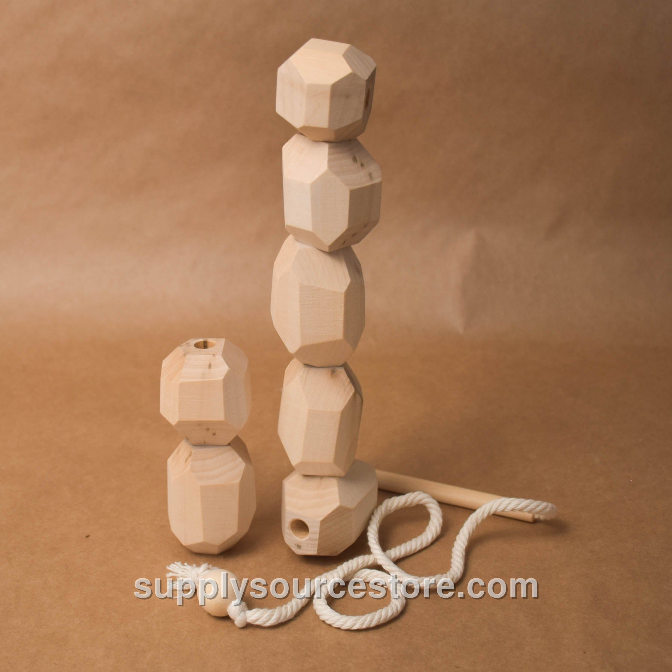 Natural Lacing Stones