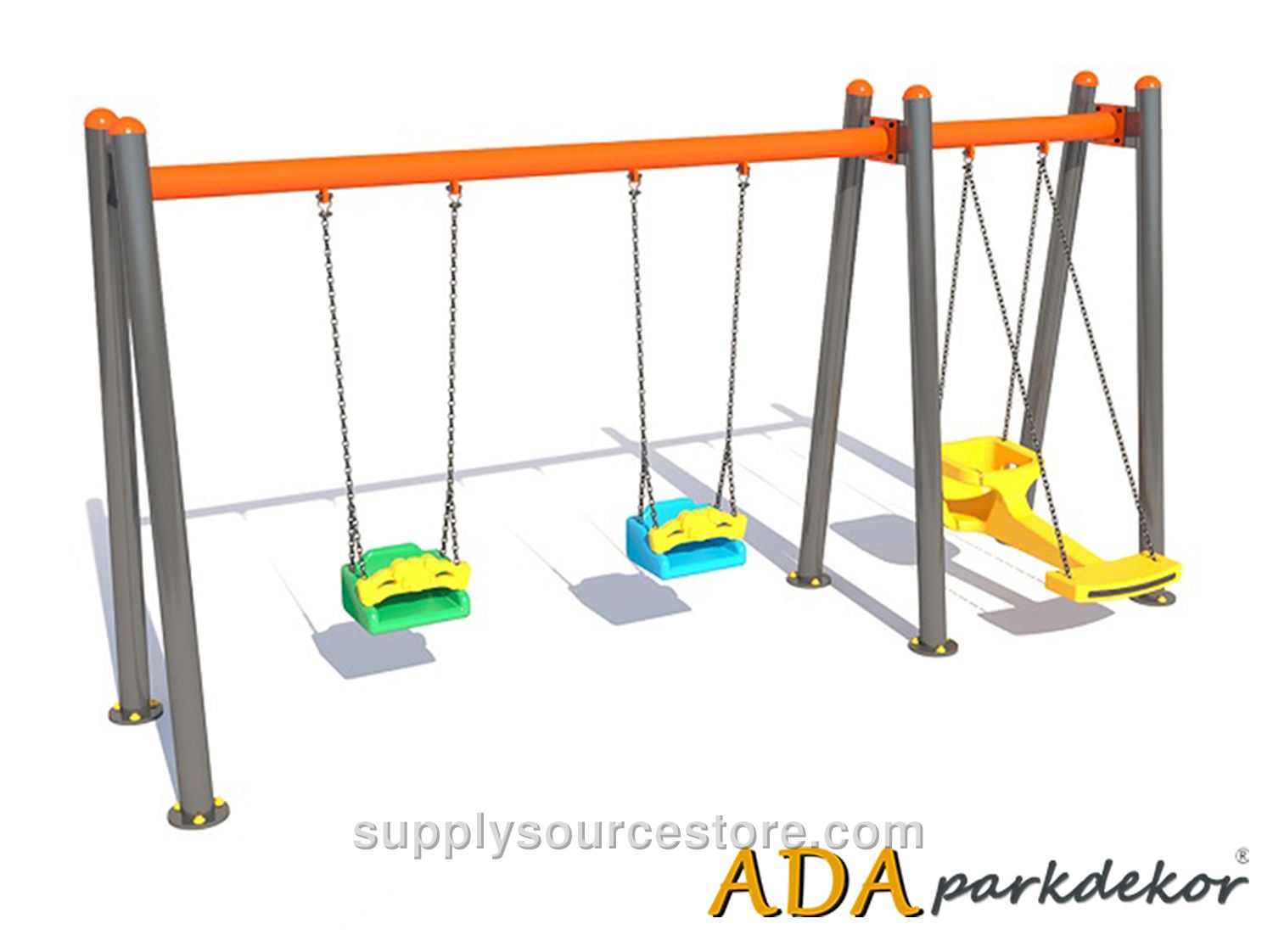 Parent Seat and Double Swing