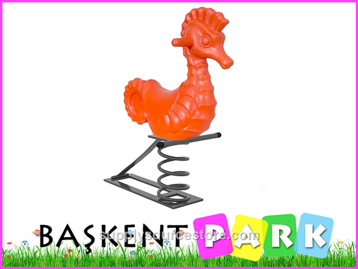 Spring Rider Zip (Polyethylene Sea Horse)