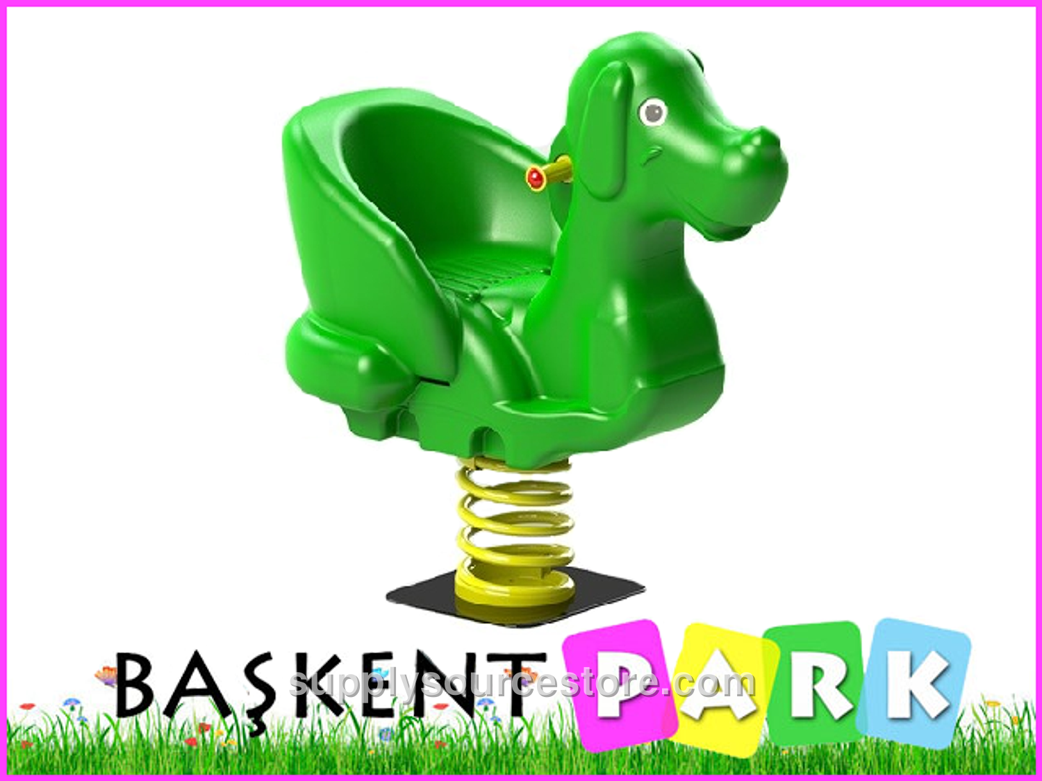 51915 Spring Rider Zip (Polyethylene Dog)